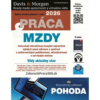 Práca a Mzdy 2026 Kniha