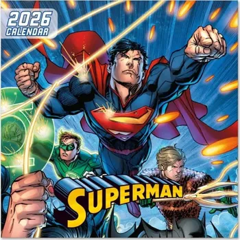 Diář DC Comics: Superman - Nástěnný kalendář 2026