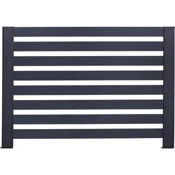 Plot Plotový panel s lamelami I, 1553 x 2000, antracit