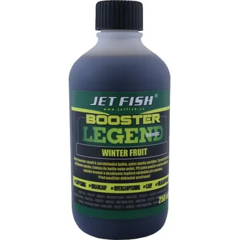 Návnadová surovina Jet Fish Booster Legend Winter Fruit 250ml