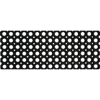 Rohožka DuraHome Rohož gumová Ghat, 30 × 100 × 2,2 cm, černá