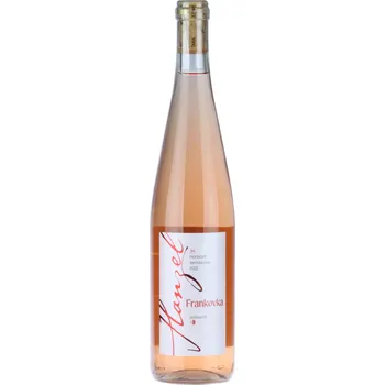 Víno HANZEL Frankovka rosé - Na vyhlídce 2022 m. z. v., 0,75 l, 11 % vol.