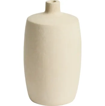 Váza Kave Home Béžová váza Mireni 26 cm