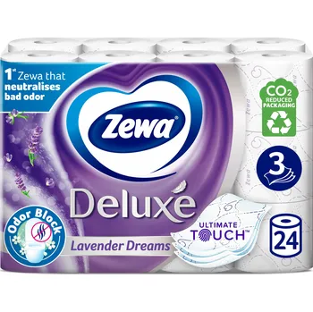 Toaletní papíry ZEWA Deluxe Lavender Dreams (24 rolí)