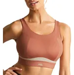 34D / 75D Panache Sport Freedom sienna rose/chalk sportovní podprsenka bez kostic