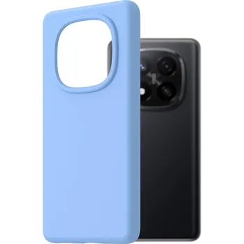Pouzdro na mobilní telefon AlzaGuard Premium Silicone Case pro Xiaomi Redmi Note 14 Pro+ světle modrý