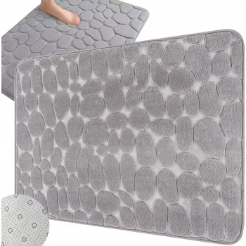 Koupelnová předložka KOUPELNOVÁ PŘEDLOŽKA MĚKKÁ SAVÁ PROTISKLUZOVÁ VELKÁ 80X50 DO SPRCHY