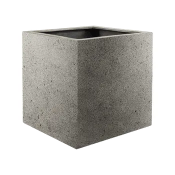 Květináč Moderní květináč Grigio, Cube Natural Concrete 80x80x80cm