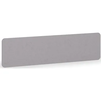 Akustická nástěnka 160 x 40 cm, šedá