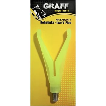 Volný čas Graff Rohatinka plastová V Fluo, 2 ks