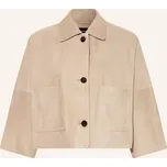 Arma Dámská Kožená Bunda S 3/4 Rukávy, světle hnědá, 38