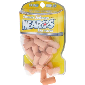 Příslušenství pro sluchátka HEAROS Ultimate Softness Series Ear Plugs Beige NRR 32dB 14 Pairs