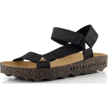 Dámské sandále Asportuguesas černé sandály Clew L P018222007 - 41 | P703064