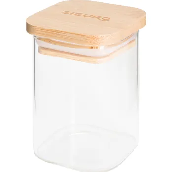 Dóza na potraviny Siguro Dóza na potraviny Bamboo, 180 ml, 8,5 x 6 x 6 cm