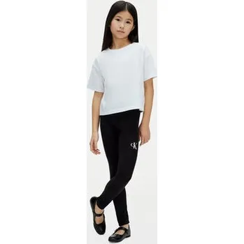 Dámské legíny Calvin Klein Jeans Legíny LVCKSJC26G Černá Slim Fit 16Y
