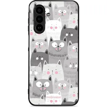 Mobiwear Glossy lesklé pouzdro na Samsung Galaxy A17 / A17 5G kočičky