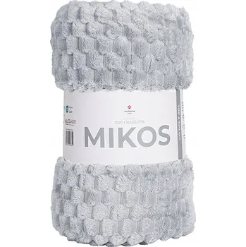 Prostěradlo DEKA MIKOS Mikrovlákno 160x200 světle šedá Markizeta