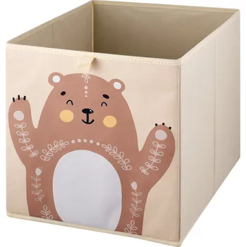 Úložný box Siguro Dětský úložný box Bear, 41,5 l