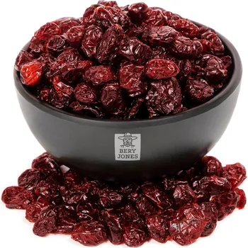 Sušené ovoce Bery Jones Brusinky sušené proslazené (Klikva velkoplodá) 1kg