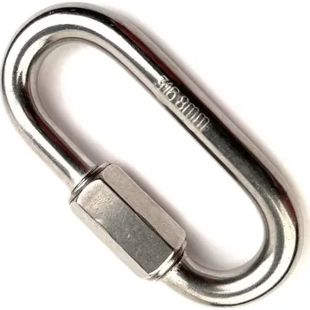 Železářství Penar Nerezová karabina s maticí A4 8mm