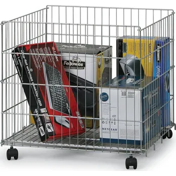 Prodejní regál Prodejní hrabací koš na kolečkách, 680 x 815 x 630 mm