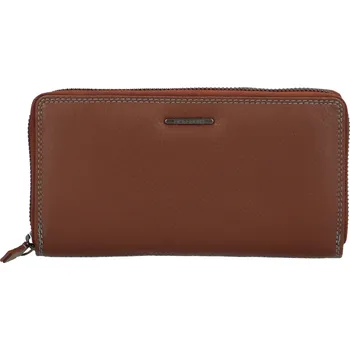 Peněženka Stylová dámská kožená peněženka Bellugio Elisana, hnědá