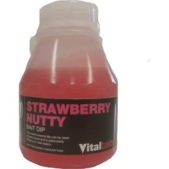 Nástraha Vitalbaits Dip Strawberry Nutty 250 ml