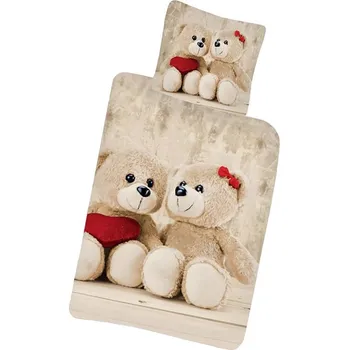 Povlečení Gadgets Povlečení 100x140 cm - Zamilovaní medvídci