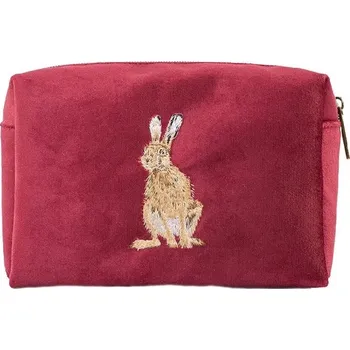 Kosmetická taška Wrendale Designs Vyšívaná kosmetická taštička Zajíc