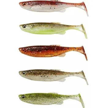Nástraha Savage Gear Fat Minnow T-Tail 10,5 cm, 11 g, Firecracker, 5 ks