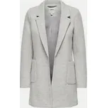 Only Dámské Sako Only-15218396 Light Grey Melange Melange Šedé