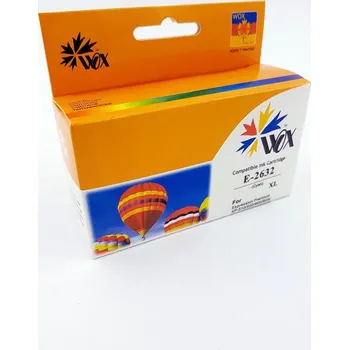 Náhradní inkoustová kazeta Wox Cyan EPSON T2632 (26XL) C13T26324010