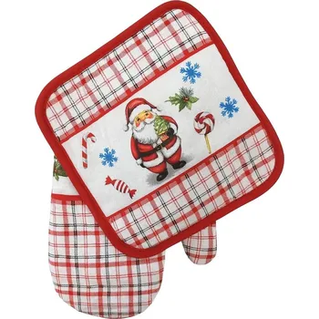 DuraHome Rukavice & chňapka, SOM09, santa