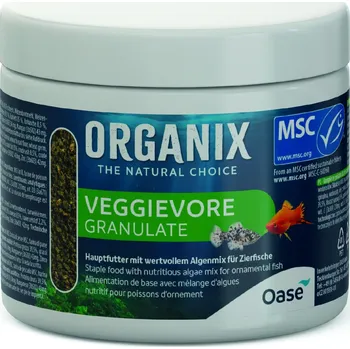 Krmivo pro rybičky ORGANIX Veggievore Granulate 175 ml MSC