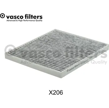 Ventilátor topení a klimatizace Kabinový filtr VASCO X206