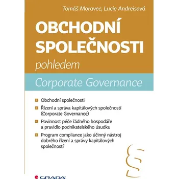 Kniha Obchodní společnosti pohledem Corporate Governance Ekniha