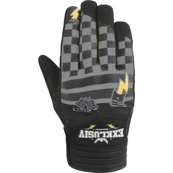 Moto rukavice Rukavice AIRFLOW TRACKER, NOX EXKLUSIV (černá,šedá) 2026 M