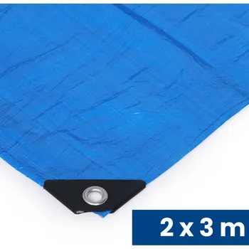 Krycí plachta Univerzální krycí plachta s oky, PE, 100 g/m2, 2 x 3 m