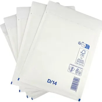 Obálka SURTEP bublinková 175 × 255 mm D/14 bílá - balení 50 ks