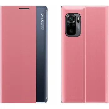 Pouzdro na mobilní telefon Flipové pouzdro M&G pro Xiaomi POCO F3, růžové