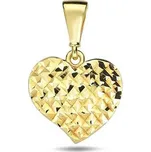 DIANTE Zlatý přívěsek srdíčko 59642643 (Au 585/1000, 0,93 g)