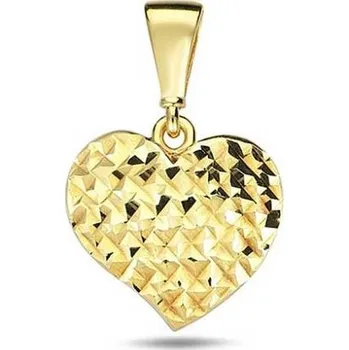 Náramek DIANTE Zlatý přívěsek srdíčko 59642643 (Au 585/1000, 0,93 g)