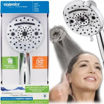 Sprchová hlavice Chromová sprchová Sprchová Hlavice Oxygenics XG011003