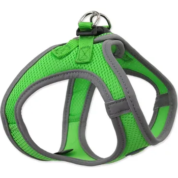 DOG FANTASY postroj puppy L limetka 46-53 cm