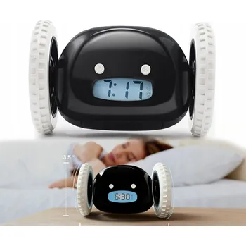 Budík Budík Nanda Home černý moderní digitální 13 cm