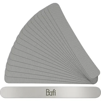 BAFI Kovová základna rovná + Náhradní brusný papír přímý, 240 gr, 25 ks