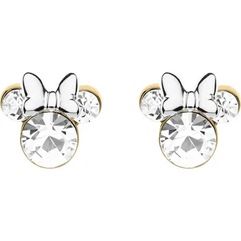 Náušnice Disney Dětské náušnice Minnie Mouse pozlacené ES00003QRWL.CS (Ag925/1000, 1,68 g)