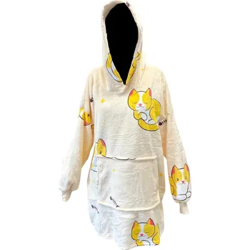 Pikniková deka Verk 24560 Televizní mikina s kapucí, kočka