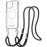 AlzaGuard Luxe Detach Lanyard Case Compatible with MagSafe for iPhone 13 černý
