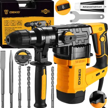 IP kamera Síťové vrtací kladivo SDS plus DEKO 6 J 1500 W 230 V